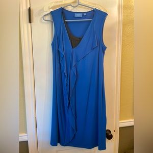 SimplyVera blue knit dress, size S